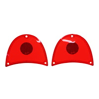 Tail Light Lens 1957 Full Size Chevy