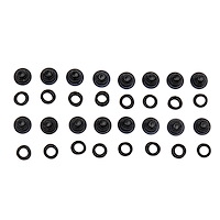 MP1013 69-72 Mopar A & B Body Twin Hood Scoop Stamped Nuts & Foam Washers