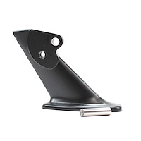 MPRS190EW 1970-1971 Mopar Rear Wing Spoiler Stanchion, Single Piece