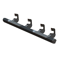 OCTA Series Nerf Bar, 2014-2019 GM, Aluminum [Black Powder Coat Finish]