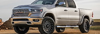 OCTA Series Nerf Bar, Fits Select Dodge Ram, Aluminum [Premium Chrome Finish]