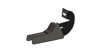 T3 Running Board Mounting Bracket, Fits Select Dodge Ram, Steel [Black Powder Coat Finish]