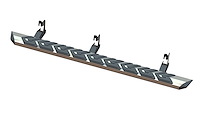 T3 Running Board, 67 in., Aluminum [Premium Chrome Finish]