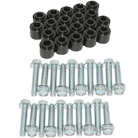 Center Cap Spacer/Screw Kit For Mopar Rallye Wheels with 1972-74 Acorn Caps