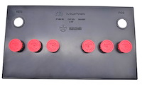 OEM-Style Group 27 Battery Topper for Select 1966-1974 Mopar A-Body [Red]