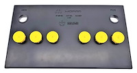 OEM-Style Group 27 Battery Topper for Select 1966-1974 Mopar A-Body [Yellow]