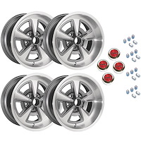 RTWSR1 Pontiac Rally II Staggered Wheel Kit [Size: 17" x 8"/9"]
