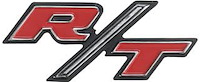 R/T Emblem 1968 Dodge Charger