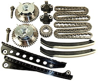 Timing Chain and Gear Set with VVT Sprockets
