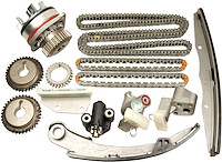 9-0719SWP Engine Timing Chain Kit With Water Pump Select Suzuki Equator, Nissan NV1500, Nissan NV2500, Nissan NV3500, Nissan