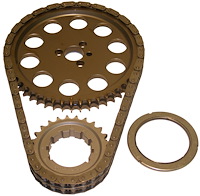 9-3510TX9 Street Billet True Roller 9-Keyway Timing Chain 1965-95 Big Block Chevy