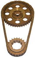 9-3522X9 Street Billet True Roller 9-Keyway Timing Chain 1968-Up Big Block Ford 429-460