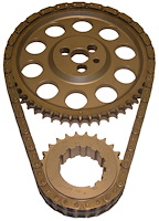 9-3525TX9 Street Billet True Roller 9-Keyway Timing Chain 1956-Up Big Block Chrysler (3-Bolt)