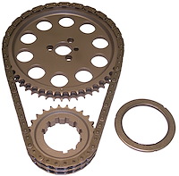 9-3610TX9 Race Billet True Roller 9-Keyway Timing Chain 1965-95 Big Block Chevy