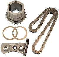 9-3678X5Z High-Performance Billet Timing Set w/All-Out "Z" Racing Chain for GM Gen V LT Engines