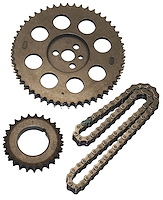 Timing Chain and Gear Set [Double Roller, 3-Bolt Camshaft Sprocket]