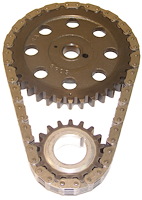Timing Chain and Gear Set [Single Roller, 1-Bolt Camshaft Sprocket]