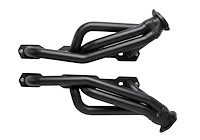 CC10DP-BEC Shorty Header Set, 1964-Up Chevy Chevelle/El Camino & Trucks w/Small Block Chevy [Black Satin Ceramic Coating]
