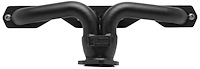 CC90-158-BEC Shorty Header Set, Jaguar & Pontiac Fiero w/Small Block Chevy [Black Satin Ceramic Coating]