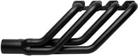 FR351C48-BEC Roadster Header, Ford 351C/351M/400, 48 in. Turnout Length [Black Satin Ceramic Coating]