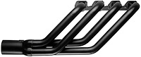 FR46036-BEC Swept-Back Roadster Header, Ford T-Bucket w/Big Block Ford 429-460ci, 36 in. Turnout Length [Black Satin Ceramic]