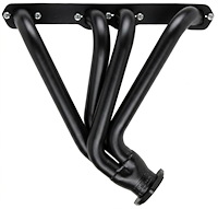 FT2-BEC Shorty Header Set, 1948-1964 Ford Truck w/Ford 239-312 Y-Block [Black Satin Ceramic Coating]