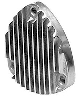 LFABP Ribbed Aluminum Block Plate, Limefire Lakes-Style Headers using Under Chassis Exhaust Connection