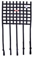 Ribbon Style Race Car Window Net [SFI 27.1 Rated, 15 in. H x 18 in. W]