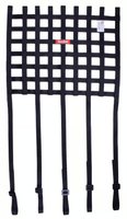 Ribbon Style Race Car Window Net [SFI 27.1 Rated, 18 in. H x 18 in. W]