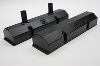 4035047 Valve Cover Set, Aluminum, Billet Rail For Short Bolts