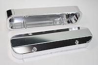 4045511 Fabricated Aluminum Valve Covers Pontiac 301-455