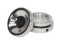 4120458 Valve Cover Oil Filler Cap with O-Ring Seals Modular Screw-In Type [Clear Anodized]