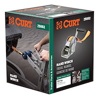 25002 Hand Crank Winch with 1[5 ft.] Strap/Bow Loop