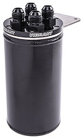 Universal Oil Breather Catch Can Tank Recirculating Top Closed Loop