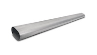 Stainless Steel Straight Oval Tubing 3" Nominal Oval
