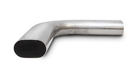 90 Degree Horizontal Oval Mandrel Bend 3" Nominal Oval