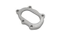 Turbo Discharge Flange GT25R/GT28R (Oval) 5-Bolt with Divorced Ports