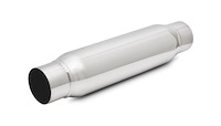 Bottle-Style Resonator 2.5" Inlet/Outlet