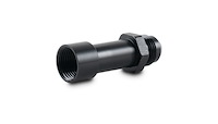 37013 Turbo Drain Extension Fitting [-10 AN Female to -10 AN Male, Length: 2 in.]