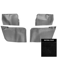64AR55 Rear Arm Rest Cover for 1964 Chevelle,/GTO/Cutlass/Skylark Convertible Black