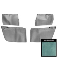 64AR56 Rear Arm Rest Cover for 1964 Chevelle,/GTO/Cutlass/Skylark Convertible Light Blue