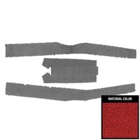 65BCON515 Console Carpet for 1965 Chevrolet Impala SS Red