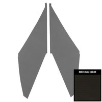 65BHB100C Star Earmuff Boards for 1965-1966 Chevrolet Impala Black