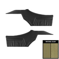 68CD46C1-P Rear Door Panels for 1968 Oldsmobile Cutlass Supreme Hardtop Pre-Assembled Ivy Gold