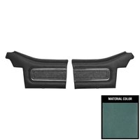 70CD121V-P Rear Door Panels for 1970 Cutlass Supreme Convertible Pre-Assembled Light Blue