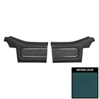70CD171V-P Rear Door Panels for 1970 Oldsmobile Cutlass Supreme Pre-Assembled Medium Blue