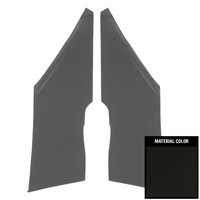70MHB100B Perforated Earmuff Boards for 1970-1972 Chevrolet Monte Carlo Black