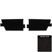85CDC70C Rear Door Panels for 1985-1988 Oldsmobile Cutlass/442/Supreme Black