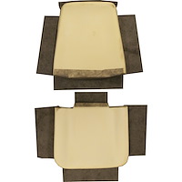 Bucket Seat Bun 1971-72 Chevy Chevelle, El Camino, Monte Carlo Pontiac Full-Size Buick Skylark Olds Cutlass