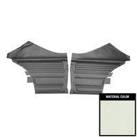 D312CT Rear Door Panels for 1968 Chevrolet Chevelle, 2 Door Sedan Pearl